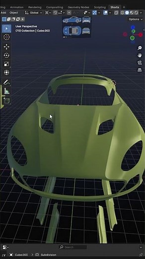 Blender Car Modeling Tip # 7 - Matcap Shader #blender