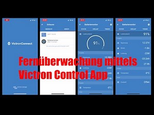Remote monitoring of my solar system using the Victron Connect app