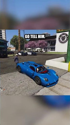 can i steal a car as a fake cop?