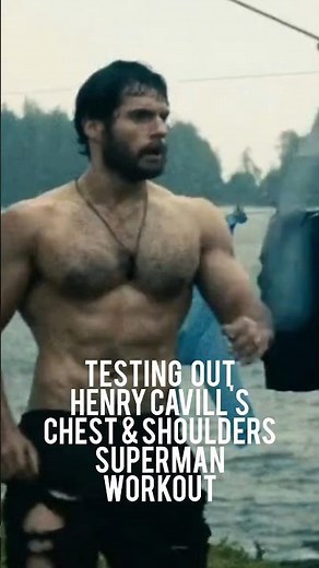 Testing Henry Cavill’s Superman Chest & Shoulder Workout 💪 | Can You Handle It?