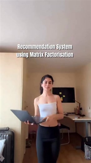 Priyal | DS & ML | Matrix factorization decomposes the user item interaction matrix into latent feature spaces, uncovering hidden patterns that help predict... | Instagram