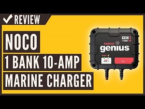 NOCO 1 Bank 10-Amp Marine Charger 12V Onboard Battery Charger Review