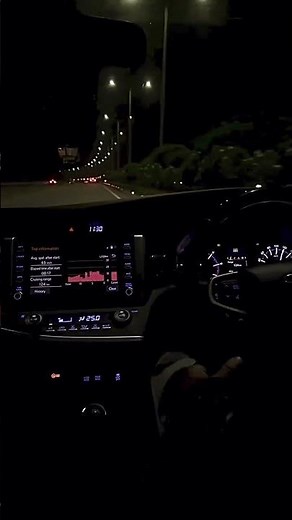 Innova Crysta Night Drive ✨ | Smooth Highway Vibes 🚘 | Night Driving Status Video #shortsfeed #fyp