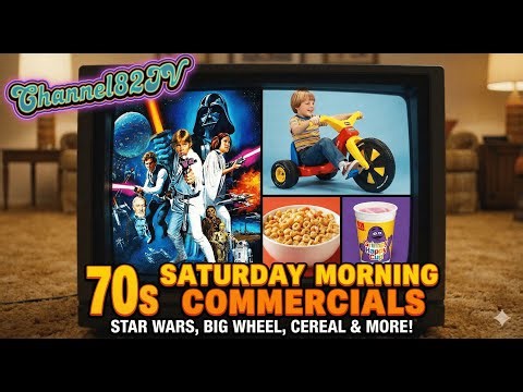 70s Saturday Morning Commercials: Star Wars, Big Wheel & Cap'n Crunch (1977)