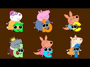 Peppa Pig ABC Phonics Songs Compilation | Learn ABCs with Peppa Pig | Fun Phonics Songs for Children