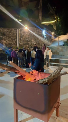 Happy New Year 2026 Live BBQ with live snacks #HotelMysticMountain #NagarkotGetaway #NepalTravel #@Dhiraj waiba