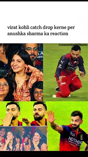 virat catch drop anushka sharma reaction ☠️🫢