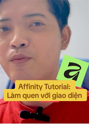 Affinity Tutorial: Làm quen với giao diện #affinitydesigner #affinity