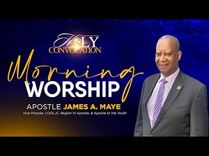 Sunday Morning Worship Service LIVE from #COOLJC’s 103rd Holy Convocation