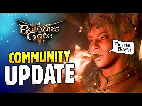 Baldur's Gate 3 New Community Update! - Player Stats & Next Game Will be "Loads" of Fun... 🔥