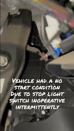 Stop Light Switch Location Mazda CX-5/No Start Due To Bad Stop Light Switch