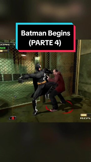 Batman Begins (2005) - PS2 Part 4 Gameplay