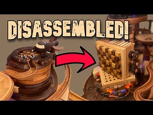 How This Marble Machine Mechanism Works (Disassembly + Analysis)