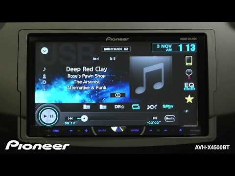 How to - AVH-X4500BT - USB Playback of Music, Movies, with Music Browser