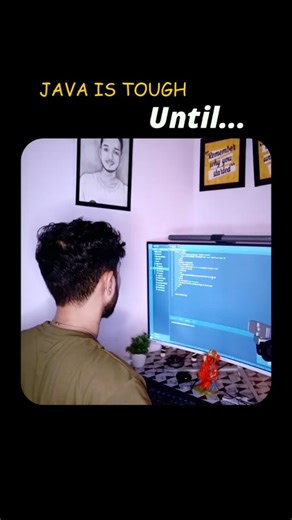 Tarun Kaushik | Coding Master on Instagram: "Java is Tough, Until... Follow these Videos to master Java ✨ Share this Reel with your Friends  Follow us for more amazing content  . . . . . #webdesign #webdevelopment #coding #java #reactjs #programming #ai #developer"