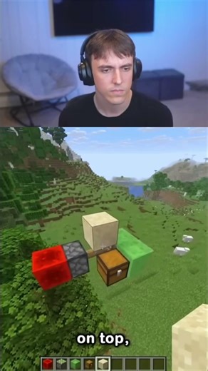 how to make blocks float in Minecraft