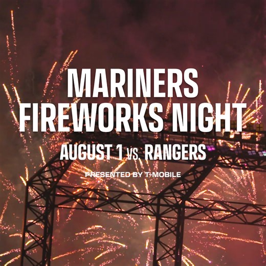 Summer nights are better with baseball and fireworks ⚾🎆 Catch our next show on August 1! | Seattle Mariners