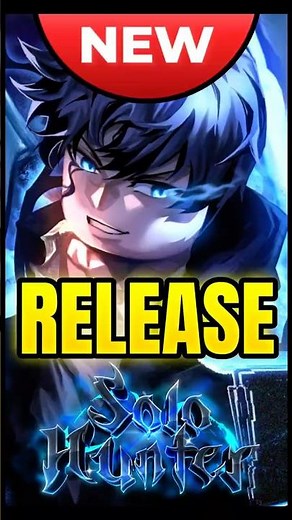 This NEW Roblox Solo Leveling Game Is Actually INSANE (Solo Hunters) #roblox #shorts #solohunters