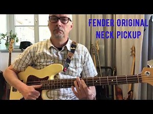 Fender Original vs Fralin Split Jazz Pickups