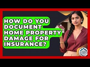 How Do You Document Home Property Damage For Insurance? - Your Home Insurance Guide