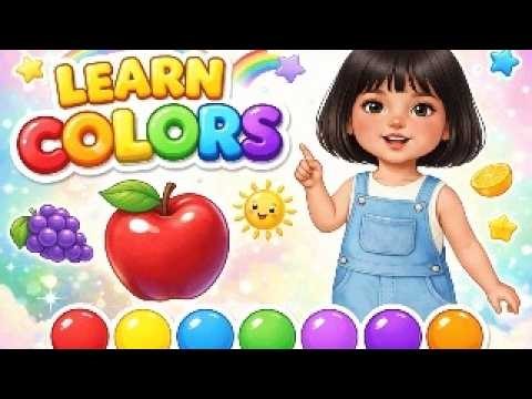 Learn Colors for Toddlers | What’s Inside the Magic Box? 🌈