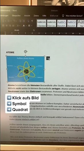 Bild in Text einbinden #microsoft #office #word #schule