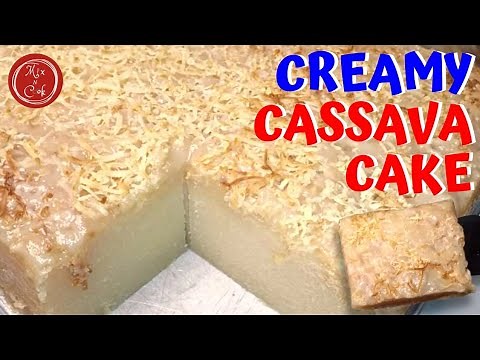 Cassava Cake Using Cassava Flour | Mix N Cook