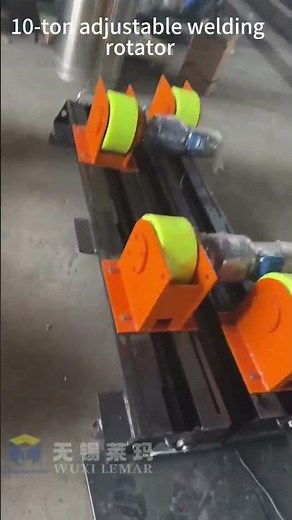 10 Ton Adjustable Turning Rolls, Tank Pipe Welding Equipment, Pressure Vessel Machinery