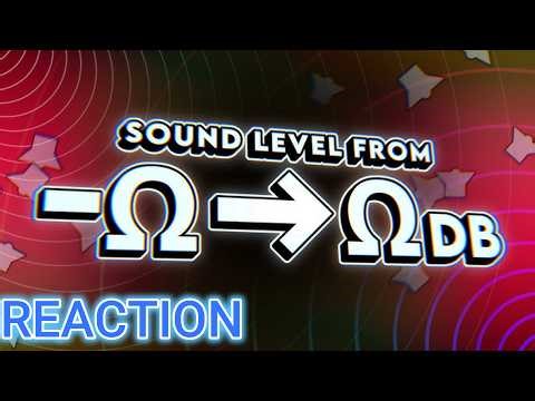 RT: Sound Level comparison from -Ω to Absolute Infinity decibels!!! (Short remake video)