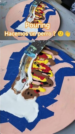 Tutoriales - #acrílicosfluidos #pouring #tutorial