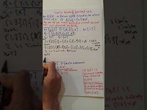 Limit points & Derived sets