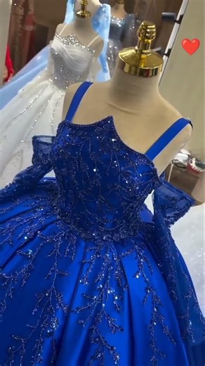 Royal Luxury Blue Bride 👑💙