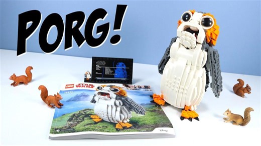 Lego Star Wars Porg Construction Set Speed Build 2018
