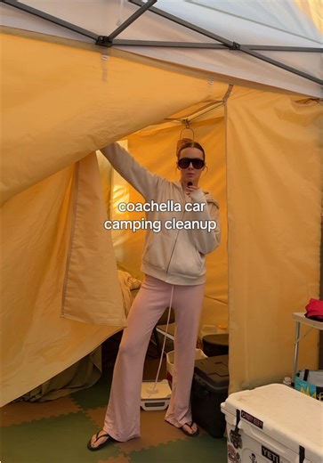 Coachella Car Camping Cleanup Made Easy