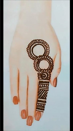 new back hand mehndi design easy and simple | easy back hand mehndi design | new mehndi design |