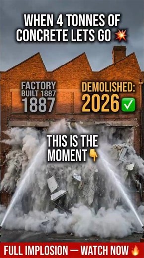 Built in 1887 — Destroyed in 2026 😱#shorts