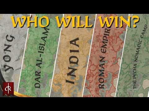 CK3 Timelapse, but one hegemony controls the world