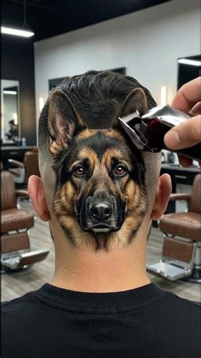 The Dog Hair masterpiece | Incredible Barber Art Transformation #hair #hairstyle