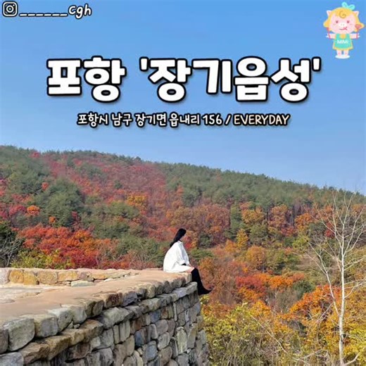포항 장기읍성: 가을의 황금빛 명소