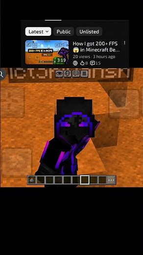 How to Get 200+ FPS in Minecraft Bedrock! 🚀 #shorts #minecraft