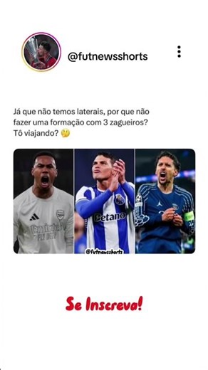 Sem laterais? A solução da Seleção pode estar em 3 zagueiros 🇧🇷🧠