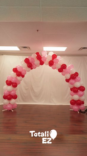 EZ Galentine’s Balloon Arch in Under 10 Minutes