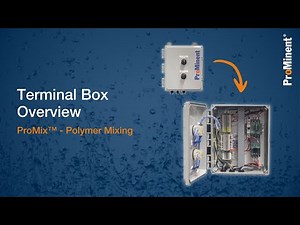 Terminal Box Overview | ProMix™ - S Polymer Mixing