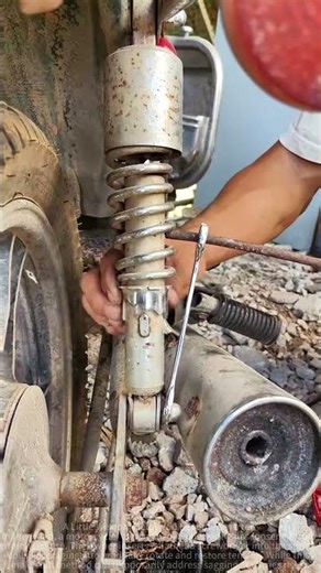 Motorcycle spring adjustment tips: screwdriver tips