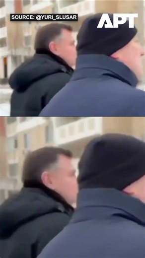 Snow-Covered Debris and Destruction Seen After Deadly UAV Attack in Southern Russia | APT