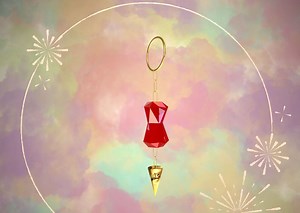 Free Dangling Hoop Earrings