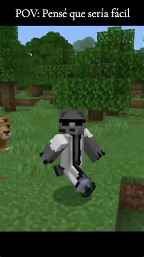 PENSÉ QUE ERA FÁCIL #minecraft #humor #lion #letmeloveyou