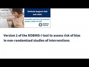 Version 2 of the ROBINS-I tool to assess risk of bias in non-randomized studies of interventions