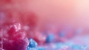 A lot of blue and pink hearts shape and white hearts shape put on pink pastel background have free or copy space for insert text, image using for valentine ‘s day signs and lovely sweet concept