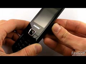 Remove "SIM lock" on Samsung E2550, E2550D and Monte Slider